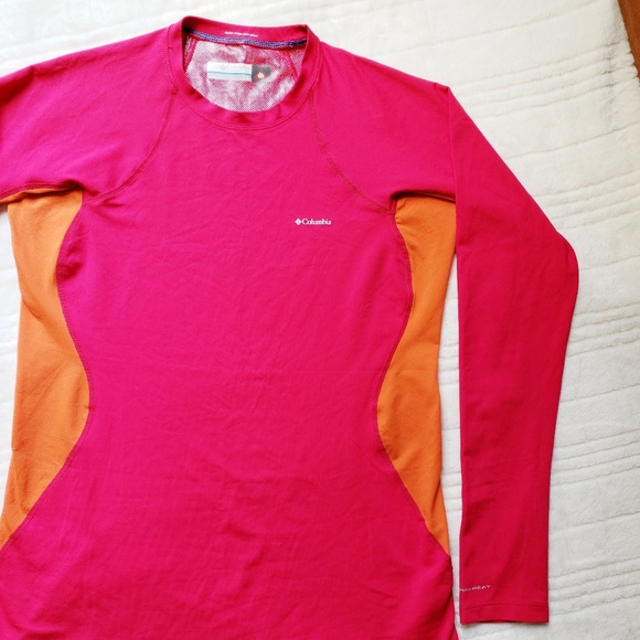 Columbia Pink and Orange Long Sleeve Size Large - Picture 5 of 5